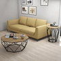 Hanah Home Sofya Mesa Auxiliar Roble y Negro